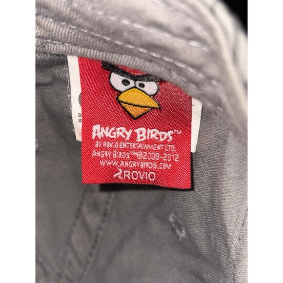 Angry Birds Bal Cap Hat Red J. Bird Adjustable Snap Back OSFM Breathable - Picture 8 of 9